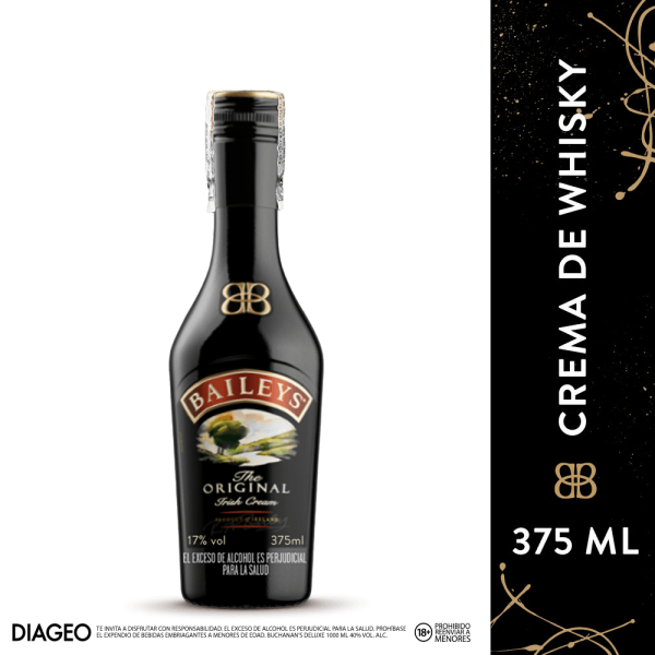 Crema de whisky - baileys - 375ML - mercacentrosas
